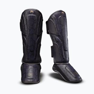 Chrániče holení a chodidel Venum Impact Evo Scales Shin dark purple