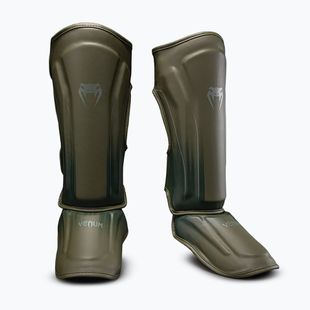 Chrániče holení a chodidel Venum Stealth Shin khaki/dark green