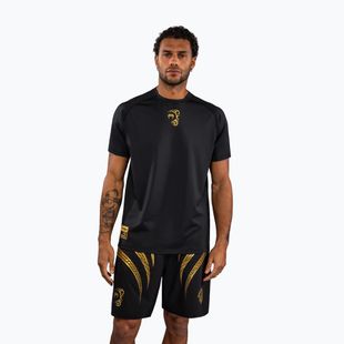 Pánské tričko na lezení Venum x Mike Tyson Tiger Dry Tech black/gold