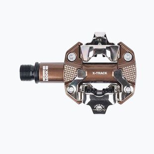 LOOK X-Track Gravel bike pedály hnědé 22561