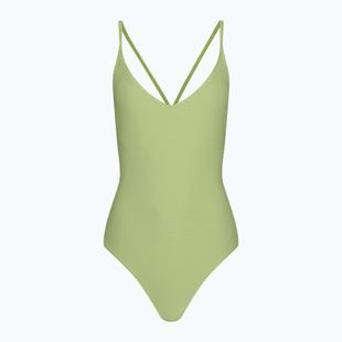 Dámské jednodílné plavky Billabong Tanlines Sage palm green
