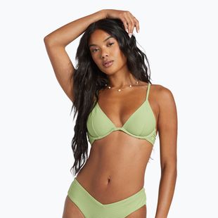 Horní díl plavek Billabong Tanlines Reese Underwire palm green