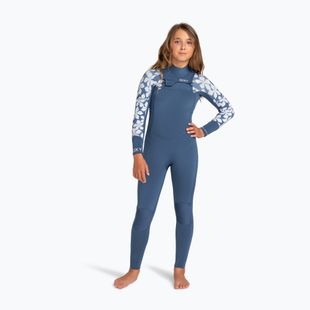 Dětský plavecký neopren ROXY 4/3 mm Swell Series Chest Zip GBS Wetsuit wild wind drifter floral