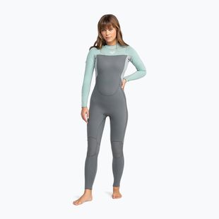 Dámský plavecký neopren ROXY 4/3 mm Prologue Back Zip GBS Wetsuit ice green