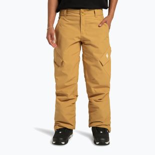 Dětské snowboardové kalhoty DC Nonchalant mustard gold