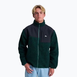 Pánská fleecová mikina Quiksilver Sallow Water Full Zip indian ink heather