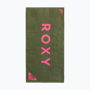 Plážový ručník ROXY Into The Sun oil green