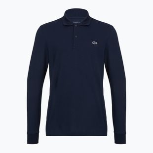 Pánské polo tričko Longsleeve Lacoste DH5523 navy blue
