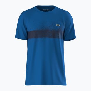 Pánské tenisové tričko Lacoste TH8986 gipsy blue/navy blue
