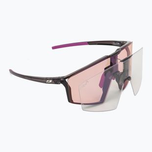 Sluneční brýle Julbo Edge Reactiv High Contrast shiny translu black/purple