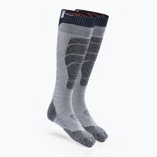 Lyžařské ponožky SIDAS Ski Merinos šedá CSOSKMERI22