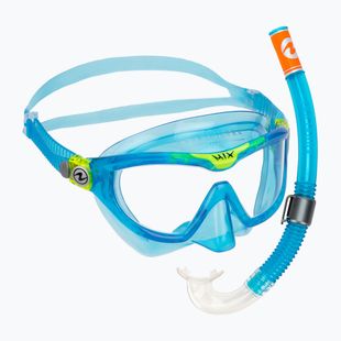 Aqualung Combo Mix.A dětská sada šnorchlů modrá SC4254131S