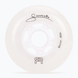 Kolečka na kolečkové brusle FR Skates Downtown Wheel 84mm/85A Emperor X4 natural/white
