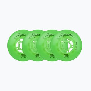 Kolečka na kolečkové brusle FR Skates Downtown Wheel 90mm/85A Emperor X4 green