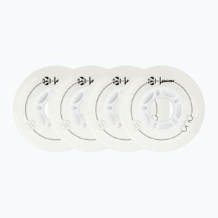Kolečka na kolečkové brusle Luminous Led Wheels Duo 84mm/85A X4 white/blue