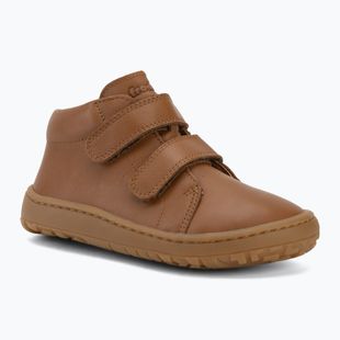 Dětské barefoot boty Froddo First Step cognac