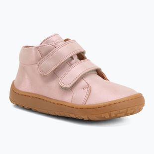 Dětské barefoot boty Froddo First Step pink shine