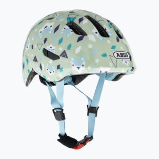 Dětská cyklistická helma ABUS Smiley 3.0 green nordic