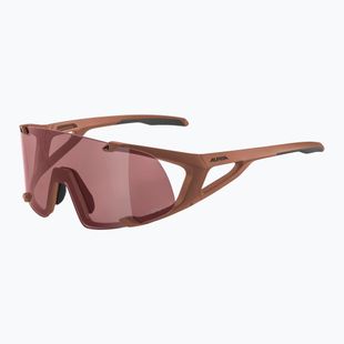 Sluneční brýle Alpina Hawkeye Q-Lite brick matt/black red mirror