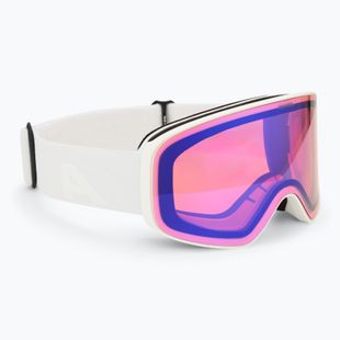 Lyžařské brýle  Alpina Ladis QM white matt/ blue