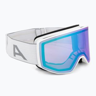 Lyžařské brýle Alpina Venet Q-Lite white matt/blue