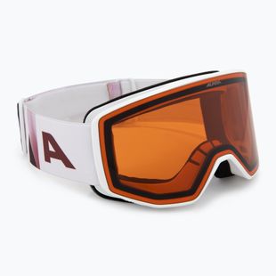 Lyžařské brýle Alpina Venet white/rose matt/orange
