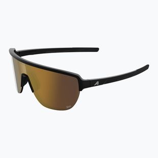 Sluneční brýle Alpina Frame 2.0 Q-Lite black matt/gold mirror