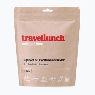 Lyofilizované potraviny  Travellunch  Hovězí maso s nudlemi a houbami 250 g