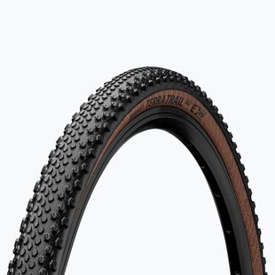 Cyklistický plášť Continental Terra Trail SW 700 x 45C černý/hnědý