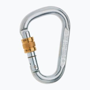 Lezecká karabina EDELRID Steel HMS Screw silver