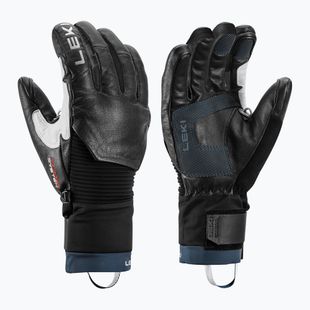 Pánské lyžařské rukavice LEKI Hevon Pro 3D black/marine