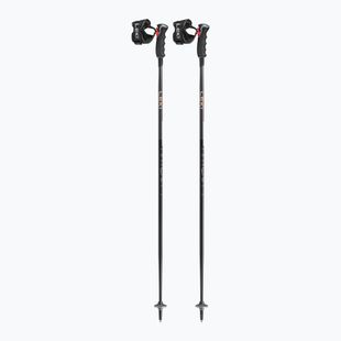 Lyžařské hole LEKI Artena Airfoil 3D black/dark anthracite/rose gold