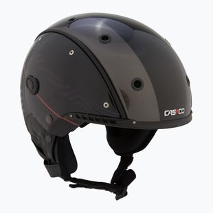 Lyžařská helma  CASCO SP-3 stealth racer black/ orange