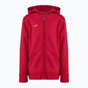 Capelli Basics Youth Zip Football Hoodie červená