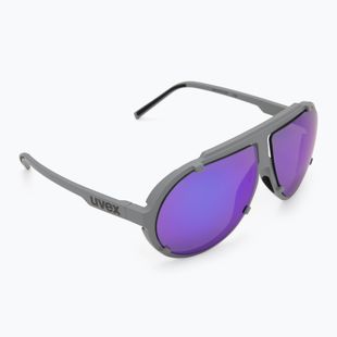 Sluneční brýle UVEX Esntl Pina grey matt/mirror purple