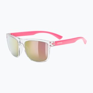 Dětské sluneční brýle UVEX Rookie Jr clear pink/mirror pink