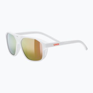 Dětské sluneční brýle UVEX Cosmic Jr white matt/mirror red