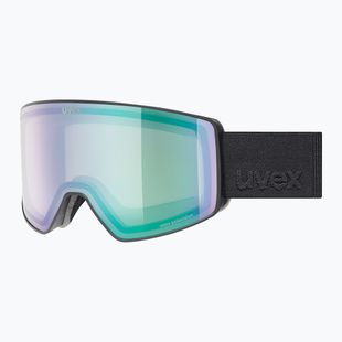 Lyžařské brýle UVEX Scenic P S0-S4 black matt/mirror green/pola