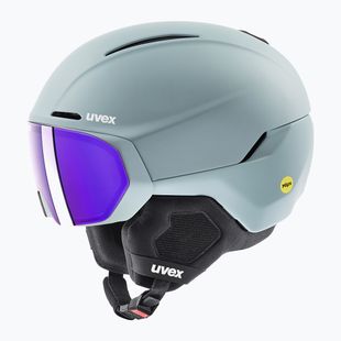 Lyžařská helma UVEX Horizon CV MIPS oxid green matt
