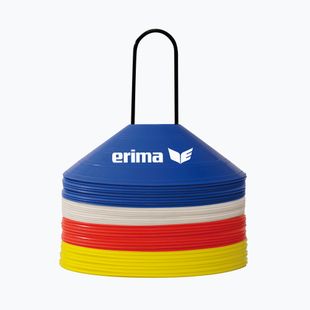 Značkovací kužely ERIMA 40 tréninkových kuželů červená/modrá/žlutá/bílá