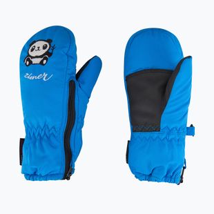 Dětské lyžařské rukavice ZIENER LE Zoo Minis persian blue
