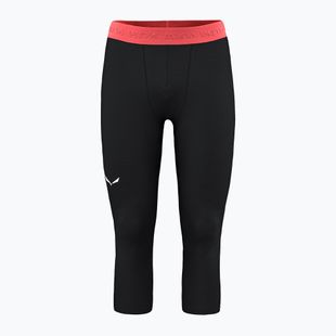 Pánské termo kalhoty Salewa Cristallo Warm AMR 3/4 black out