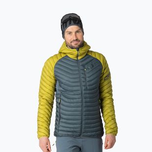 Pánská péřová bunda DYNAFIT Radical Down Hooded golden lime/0720