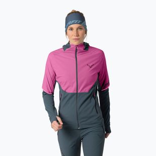 Dámská běžecká bunda DYNAFIT Alpine Hybrid magenta