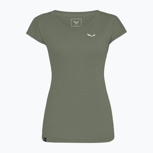 Dámské tričko Salewa Puez Melange Dry faded green melange