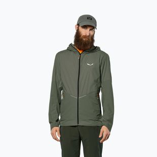 Pánská větrovka Salewa Pedroc Wind Hood faded green