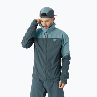 Pánská běžecká bunda DYNAFIT Alpine Wind smoke blue