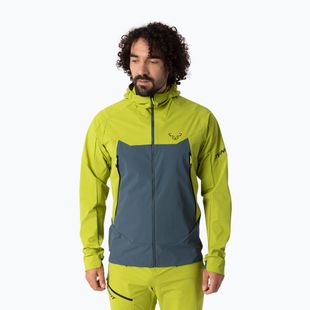 Pánská softshellová bunda DYNAFIT Transalper Dynastretch golden lime/0720