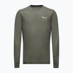 Pánské trekové tričko s dlouhým rukávem Salewa Puez Dry faded green