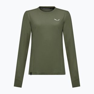 Dámské trekové tričko s dlouhým rukávem Salewa Puez Dry dark olive
